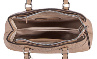Thumbnail 2: NINE WEST Women's Lattice Embossed 2 Section Zip Cross Body with Strap 