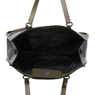 Thumbnail 2: Steve Madden 3 Pc Logo Print Large Tote with Satchel & Card Case Keychain 