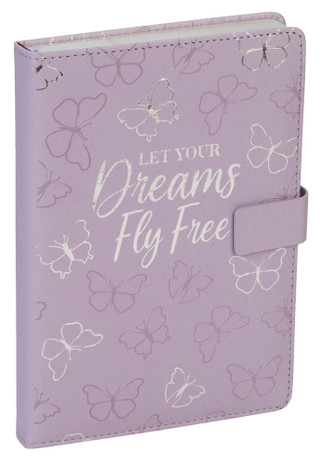 Thumbnail 3: Paper Lux 6x8 Dreams Fly Free Soft Cover Notebook w/ Pen  