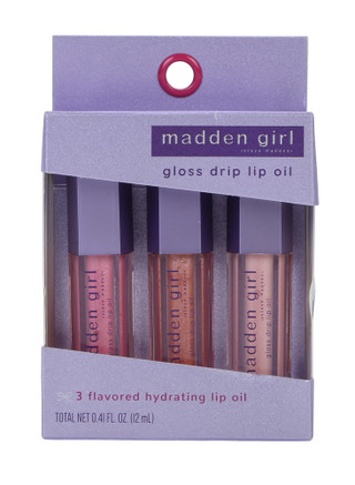Thumbnail 1: Madden Girl 3 Pk Gloss Drip Lip Oils 