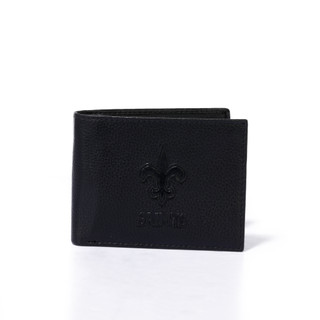 Thumbnail 1: NFL Men's New Orleans Saints Embossed Bifold Leather Wallet 