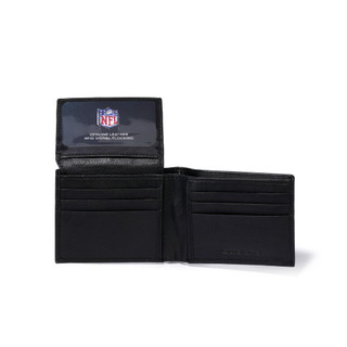 Thumbnail 2: NFL Men's New Orleans Saints Embossed Bifold Leather Wallet 