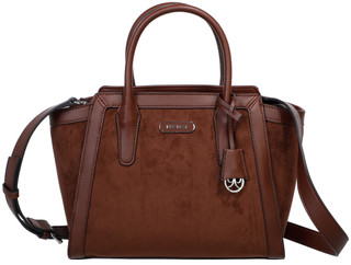 Thumbnail 1: NINE WEST Aziel Satchel Crossbody Bag with Logo Charm 