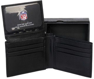 Thumbnail 2: NFL Genuine Leather RFID Debossed Tampa Bay Buccaneers Wallet 