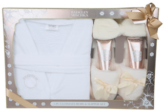 Thumbnail 1: BADGLEY MISCHKA 5 Pc Ultimate Robe & Slipper Set  