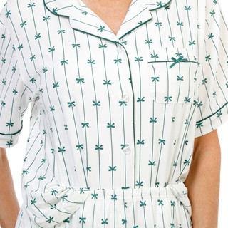 Thumbnail 2: FLORA Women's 2 Pc Pajama Shirt & Pants Set 