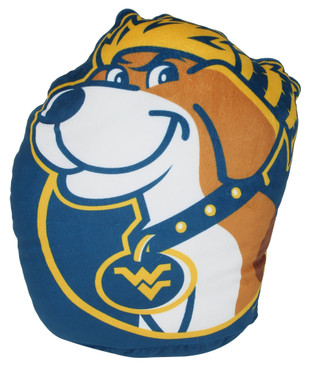 Thumbnail 1: NFL 12x16 West Virginia University Plushie Mascot Pillow 