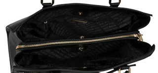 Thumbnail 4: Steve Madden Triple-Compartment Logo Jacquard Tote w/ Zippered Pouch 