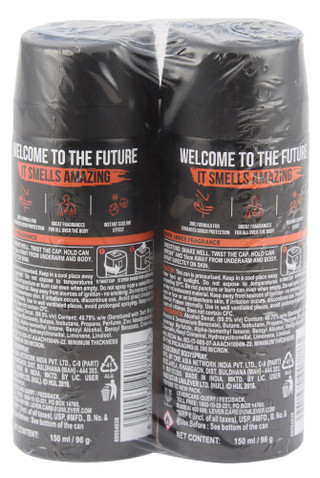 Thumbnail 2: AXE 2 Pk Warm Amber Scented Body Spray Deodorant  