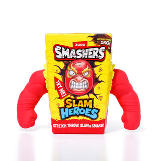 Thumbnail 1: Zuru Slam Heroes Shark Wrestler Smasher Toy  
