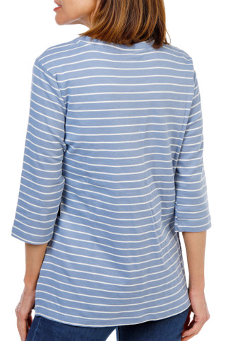Thumbnail 1: Lands End Women's 3/4 Sleeve Henley Top  