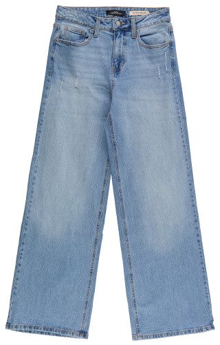 Thumbnail 1: BCBGeneration Junior's High Rise Wide Leg Jeans 