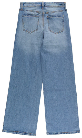 Thumbnail 2: BCBGeneration Junior's High Rise Wide Leg Jeans 