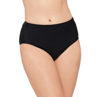 Thumbnail 3: Paradise Bay Women's Solid Basic Swim Brief 