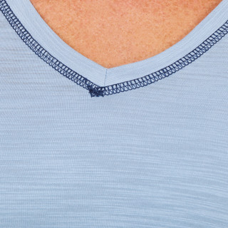 Thumbnail 4: Blue Sol Women's Long Sleeve V-Neck Luxey Tee  