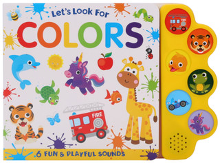 Thumbnail 1: Page Publications Let's Look For Colors Interactive Baby Book  