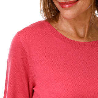 Thumbnail 1: Spartina 449 Women's Short Sleeve Ribbed Wool Sweater 