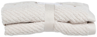 Thumbnail 2: BLOSSOM 2 Pk Mini Cross Rib Textured Hand Towels  