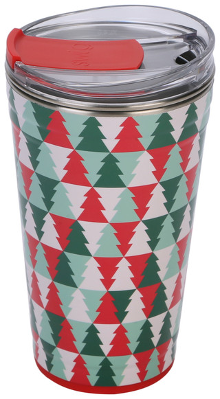 Thumbnail 1: Swig 24 oz Christmas Pine Insulated Stainless Steel Party Cup  