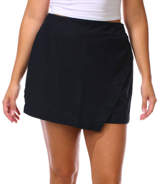 Thumbnail 1: CISONO Junior's Solid Linen Skort 