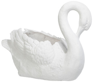 Thumbnail 2: TURTLE KING CORP Swan Garden Pot Planter  