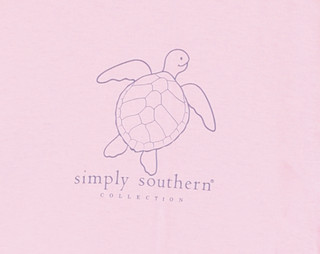 Thumbnail 2: SIMPLY SOUTHERN Big Girls' Sea Turtle Graphic Short Sleeve T-Shirt - Pink 