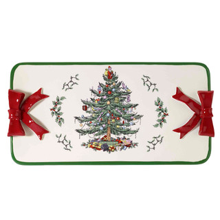 Thumbnail 2: Spode Christmas Tree Bath Tray 