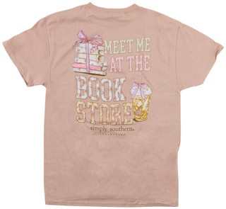 Thumbnail 2: SIMPLY SOUTHERN Women's Short Sleeve Bookstore Graphic Tee 
