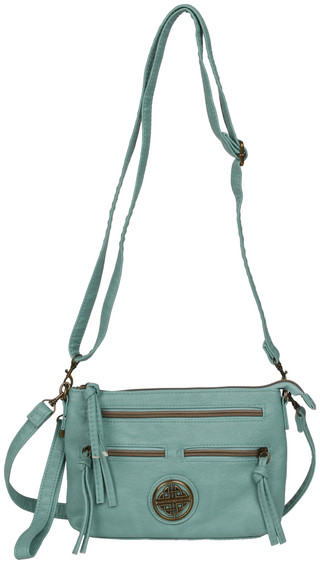 Thumbnail 2: Stone Mountain River Vinyl Convertible Crossbody Bag 