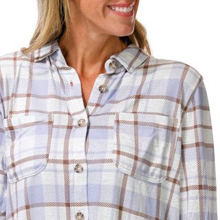 Thumbnail 3: C&C California Women's Long Sleeve Plaid Button Down 