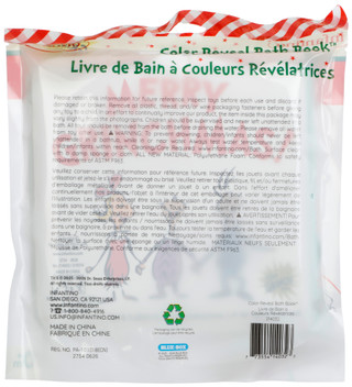 Thumbnail 1: Infantino Dr. Seuss Grinch Christmas Color Reveal Bath Book 