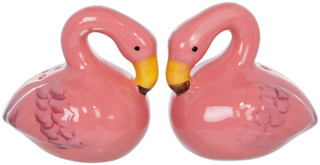 Thumbnail 2: Home Essentials 2 Pk Flamingo Salt & Pepper Set 
