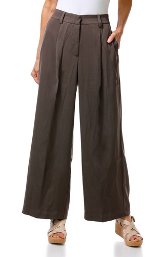 Thumbnail 3: Adrianna Papell Women's Pleat Front Straight Leg Pants 