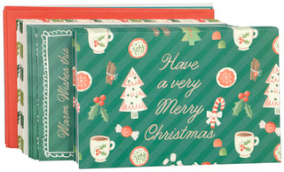 Thumbnail 2: Muse 20 Pk Assorted Christmas Greeting Cards w/ Envelopes  