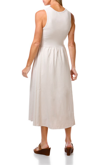 Thumbnail 1: THREAD AND SUPPLY Women's Sleeveless Knit Woven Maxi Dress  
