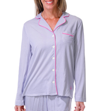 Thumbnail 2: Cuddl Duds 2 Pc Women's Long Sleeve Pajama Pants Set  