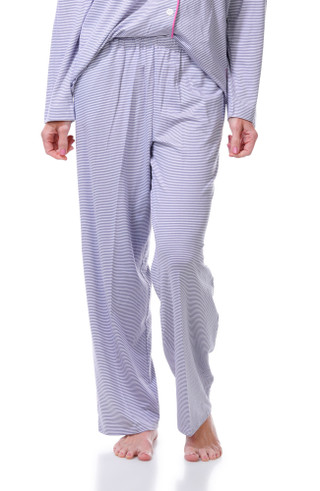 Thumbnail 4: Cuddl Duds 2 Pc Women's Long Sleeve Pajama Pants Set  