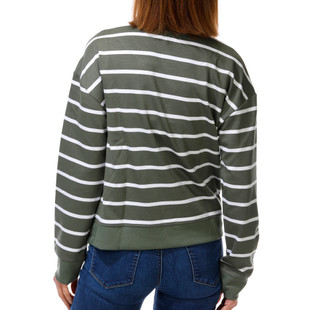Thumbnail 1: Danskin Women's Long Sleeve Striped Top 