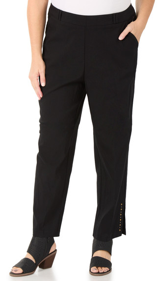 Thumbnail 2: ZAC AND RACHEL Women's Plus Slim Ankle Pull On Pants  