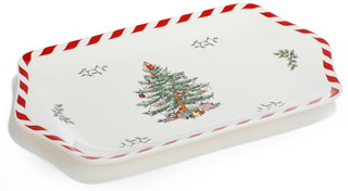 Thumbnail 2: Spode 12in Christmas Peppermint Dessert Tray  
