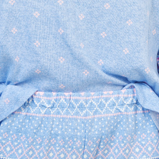 Thumbnail 2: Cuddl Duds Women's 2 Pc Long Sleeve Fair Isle Knit Pajamas  