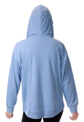 Thumbnail 1: Ninety Clothing Company Women's Long Sleeve Pull Over Hoodie V-neck 