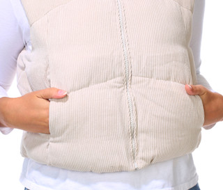 Thumbnail 3: CISONO Juniors Sleeveless Corduroy Plaid Lined Vest   