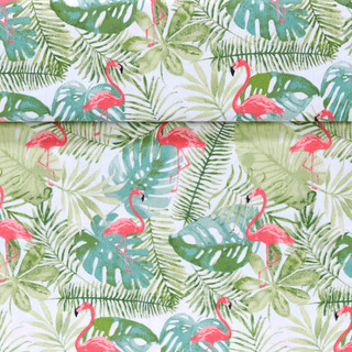Thumbnail 4: Panama Jack 4 Pc Flamingo Palm Sheet Set 