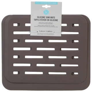 Thumbnail 1: Martha Stewart 2 Pc Silicone Sink Mats  