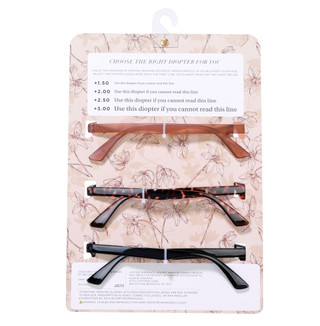 Thumbnail 1: JONES NEW YORK 3 Pk Designer Reading Glasses  