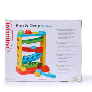 Thumbnail 2: Infantino  Bop & Drop Ball Tower Playset 