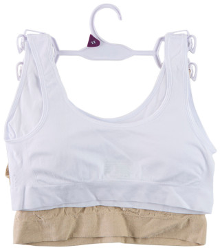 Thumbnail 1: Gloria Vanderbilt 2 Pk Women's Plus Full Coverage Seamless Comfort Bras  