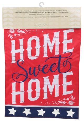 Thumbnail 1: Creekside 12x18 Home Sweet Home Flag Outdoor Decor 