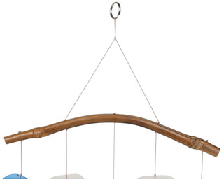 Thumbnail 2: JD Yeatts Capiz Shell Wind Chime 